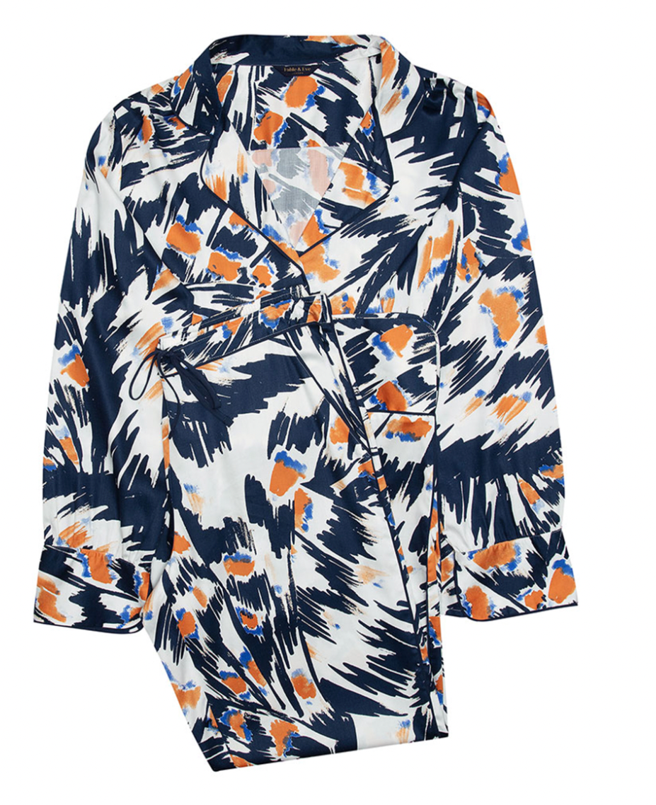 Luxury Cotton Pajamas for Women - Abstract