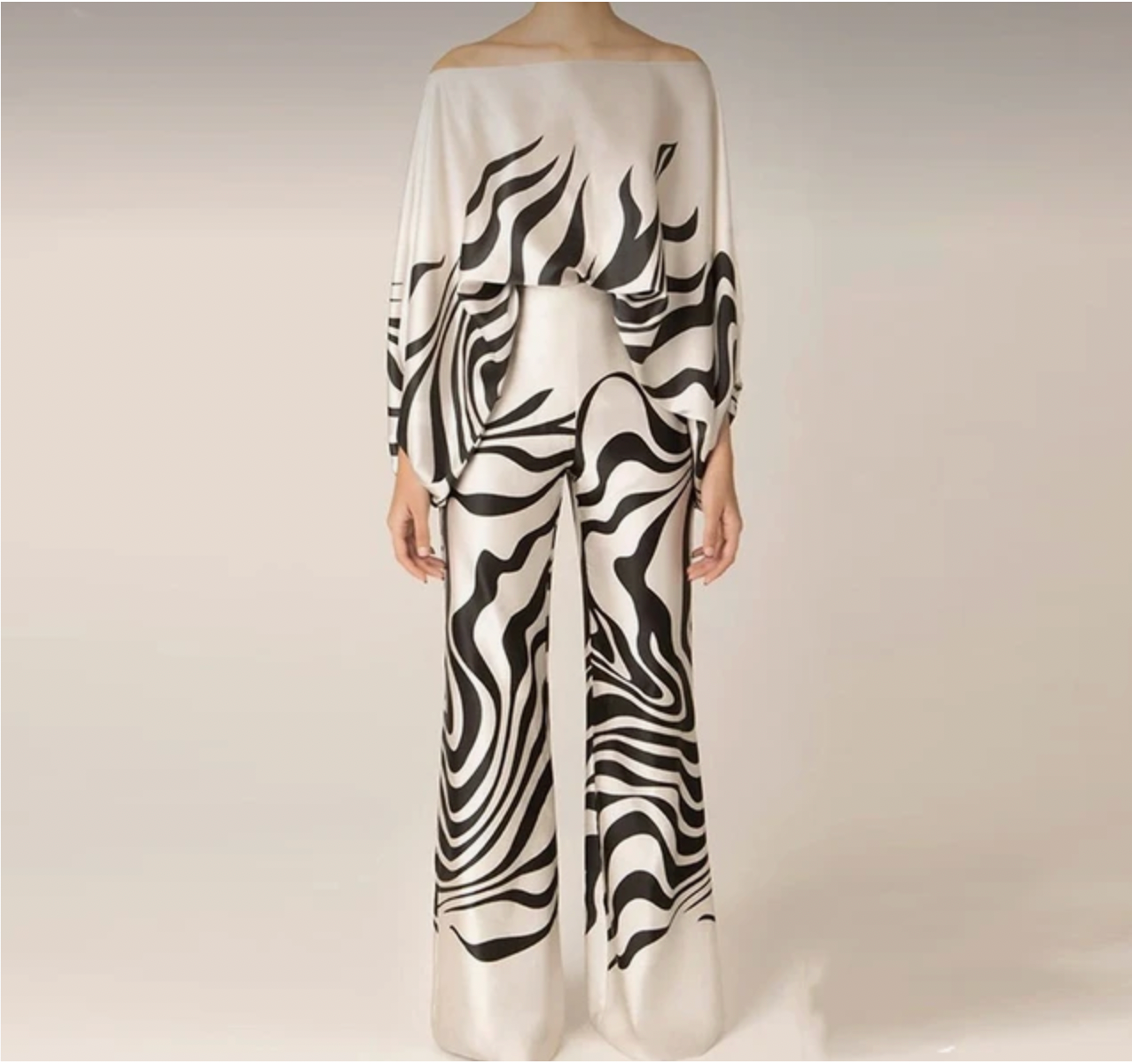 Off- Shoulder Summer Pants set