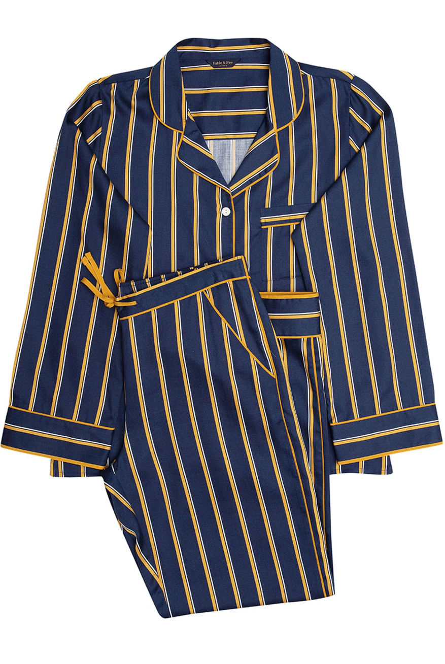 Luxury Cotton Pajamas for Women - Stripes